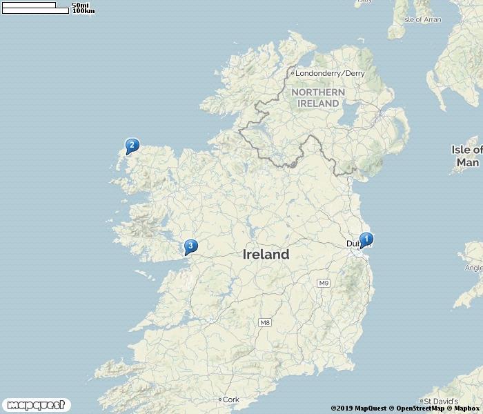 Resan i korthet Datum Orter/resplan 3 mar Resan startar på Dublins flygplats. Skådning i omgivningarna. Natt i Dublin. 4 mar Dublins omgivningar. Natt i Belmullet. 5 mar Belmullet.