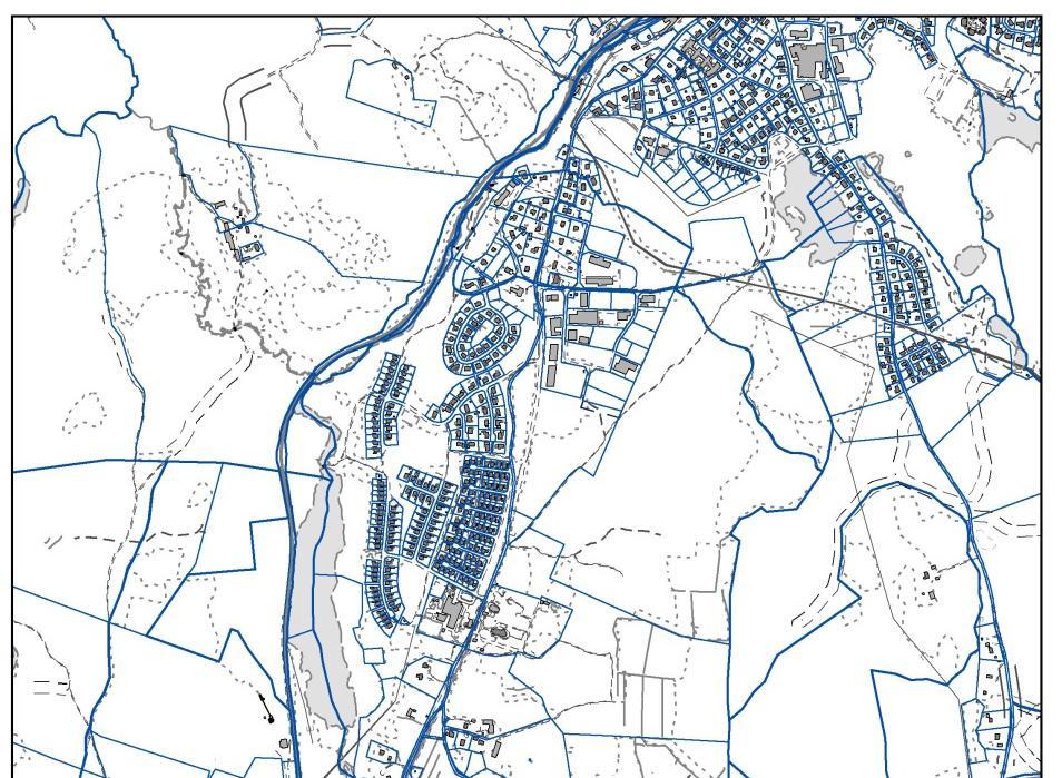 3 Befintliga förhållanden Området som omfattar ca 50 000 m 2, ligger i Tabergsåns östra dalgång och utgörs av