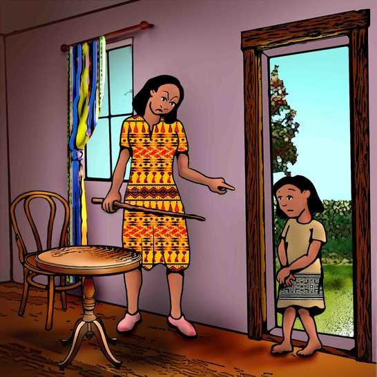 Saker och ting blev värre för Simbegwire. Om hon inte gjorde färdigt sitt hushållsarbete eller klagade så slog Anita henne.