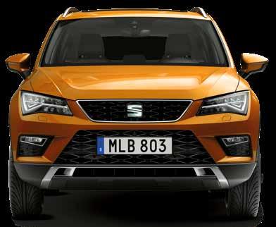 Miljöinformation. Miljövänlig körning SEAT Drive Profile innehåller ett ECO-alternativ som sätter din Ateca i ett miljövänligt lågt bränsleförbrukningsläge.