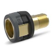 Lock maskin/handtag Adapter 7, M18 spolrör - EASY!Lock munstycke/tillbehör Adapter 8, M18 tillbehör - EASY!Lock spolrör 2 4.401-091.0 Förhindrar att knutar uppstår på högtrycksslangen.