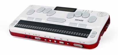 datorbaserade punkthjälpmedel Braille Sense U2 Braille Sense U2 Art nr 7340119100554 Braille Sense U2 QWERTY Art nr 7340119100547 Användbart anteckningshjälpmedel som båda har talsyntes (Infovox),