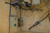 Figure 3-2. The logger unit, part of the Borre probe, is released from data to the portable computer.
