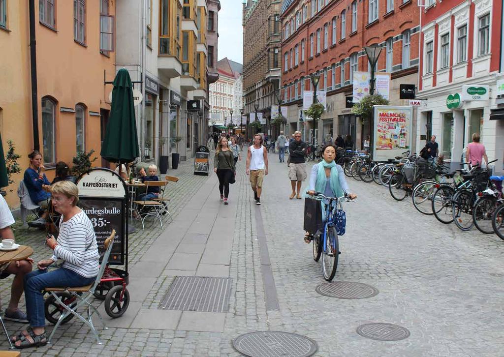 Stadslivet på