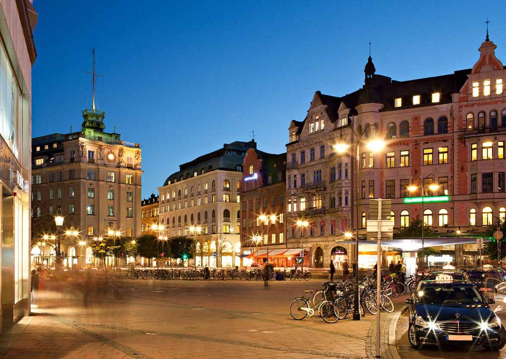 Dagens Stureplan har stadslivsindex 76. Med ganska små förändringar skulle indexet kunna bli 94.