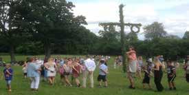 ballongdjur. Välkommen att fira midsommar på Mössebergsgården!
