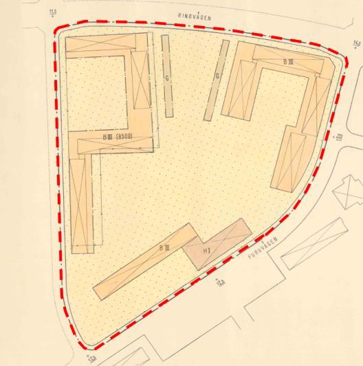 Lingonet i Köping, antagen 15 september 1965, som medger bostäder, garage, handel och punktprickad mark (mark som ej får bebyggas), samt detaljplanen Ändring av stadsplanen för del av