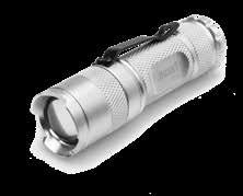 LAMPOR FICKLAMPA 3W CREE XPE2 SILVER HÖGKLASSIG ALUMINIUMLAMPA MED