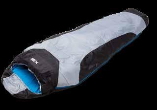 TEMPERATURGRÄNSER: COMFORT +6ºC / LIMIT +1ºC / EXTREM -15ºC SOVSÄCK RANGER 500 ART NR: 74-320245 STORLEK: 230X80X55 CM. VIKT: 2.100 G.