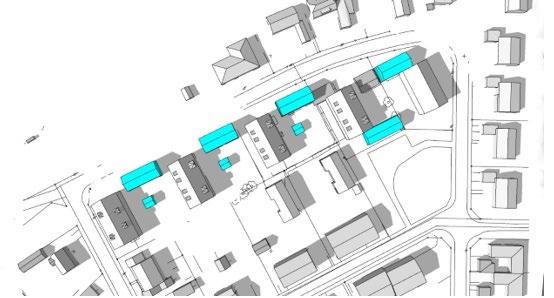 Planförslaget medför inte någon väsentligt ökad skuggning