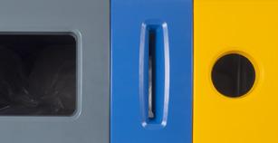 Standardegenskaper 160-liters kapacitet i Duo (80/80L), Trio (80/40/40L) & Quad (40/40/40/40L)-konfiguration Tillverkade av Durapol -material Dedikerade