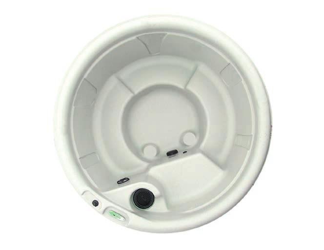 Delite NORTHSTAR EN LYSANDE STJÄRNA 200 cm diameter, Jetmunstycken: 12 st justerbara jets 78 cm hög* 2 hk, 2 hastigheter 122 kg tom, Övrigt: LED-lampa standard.