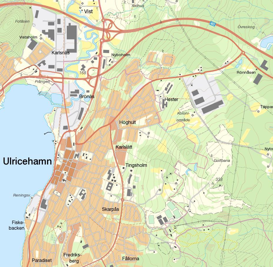 1 OBJEKT Tyréns AB har på uppdrag av Riksbyggen AB utfört en geoteknisk undersökning inom del av fastigheten Hester 5:20 i Ulricehamn.