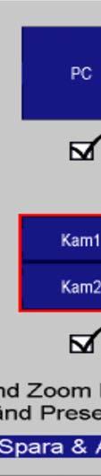 till kamerasystemet kan man via menyn