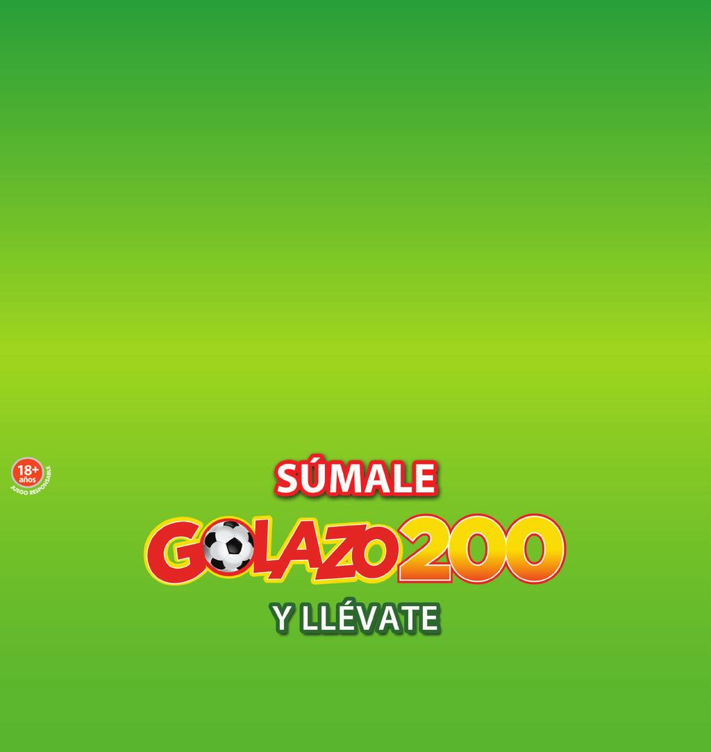 PUBLICIDAD CONTRATADA TE APUESTO 3 PROGRAMA 597 POZO OFRECIDO: S/ 180,000* *Si el programa anterior revienta, el pozo inicia en S/100,000 PARTIDO NTE TORNEO PARTIDO NTE TORNEO 1 GOYTRE UNITED L E V