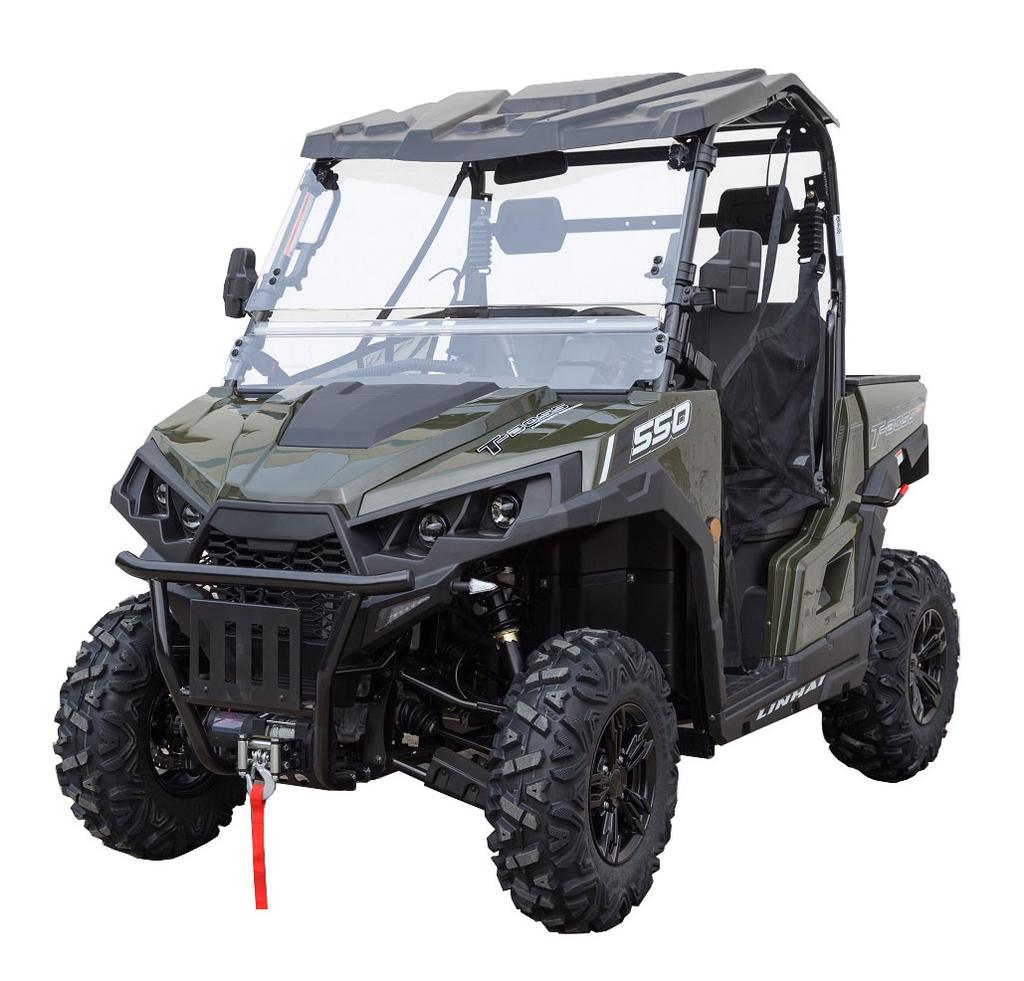 S Original Säkerhetsmanual Art: 9059878 och 9059879 UTV 550 Linhai T-Boss