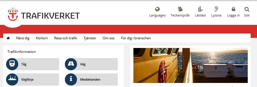 2 Trafikverket Inloggning på trafikverket.se Inloggning på trafikverket.