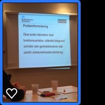 Kompassen Problemformulering: Ökad andel människor med funktionsvariation, utländsk