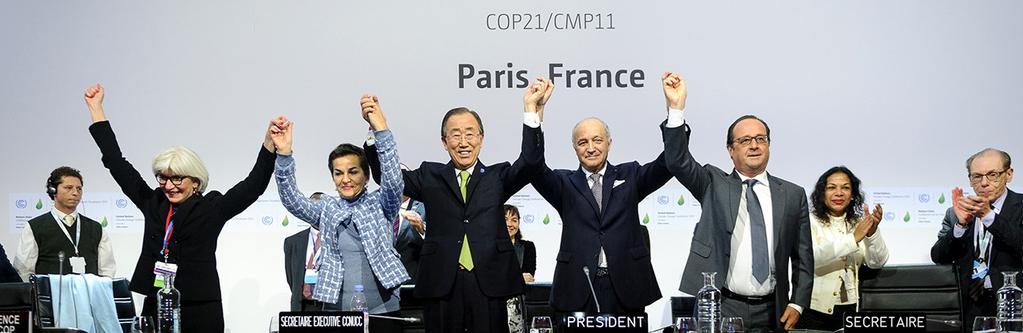 Foto: Arnaud Bouissou/SG COP21 Livet efter Parisavtalet! Världens uppgift är att begränsa temperaturhöjningen!
