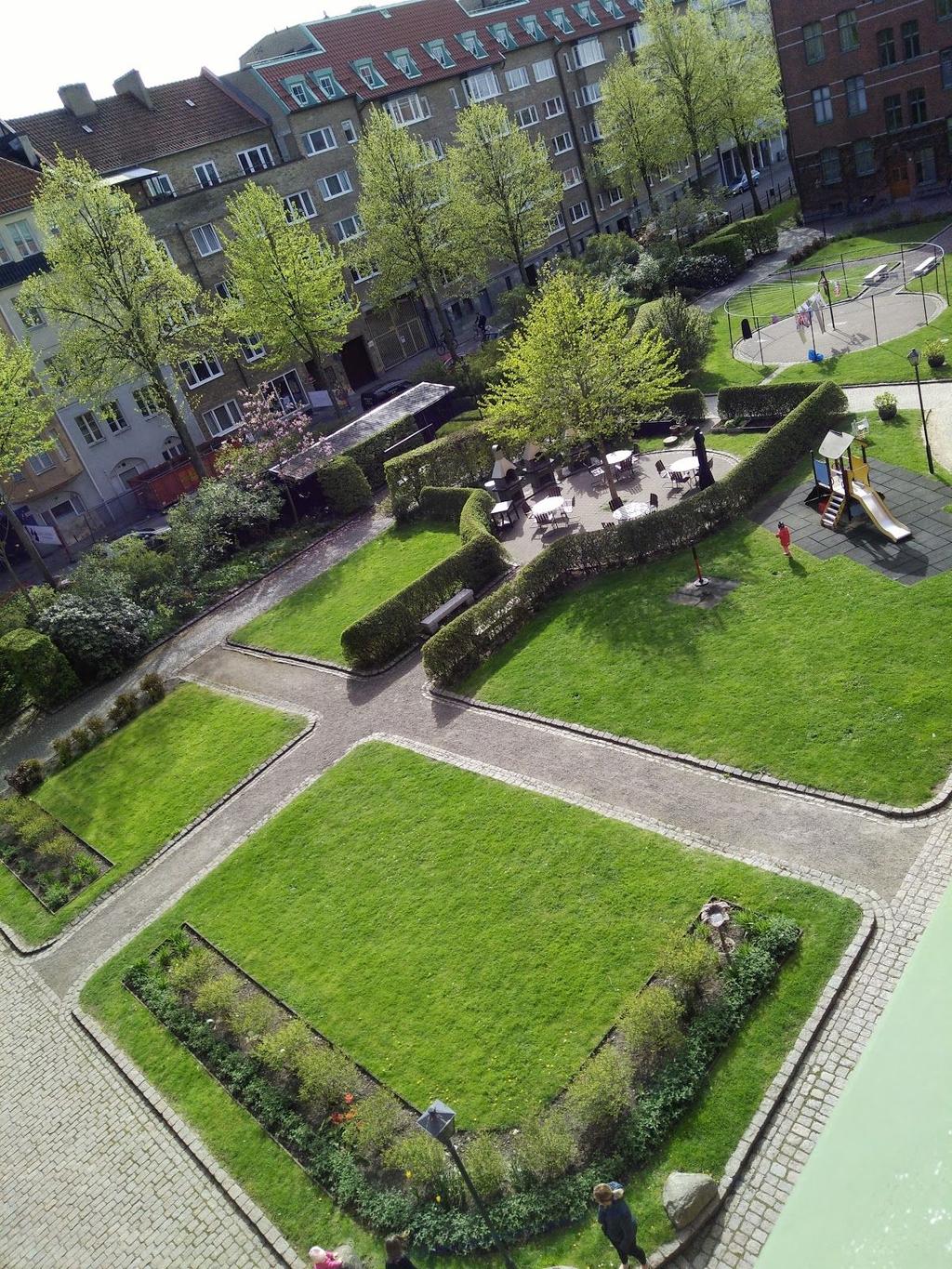 En tillfredsställande bostadsgård - En undersökning av boendes uppfattning av fyra