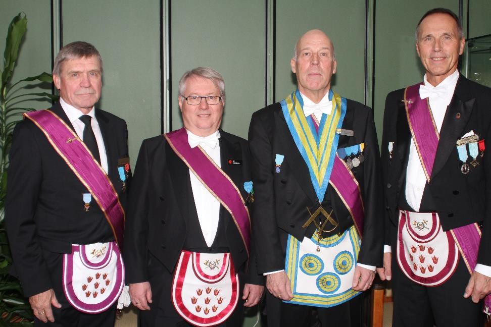 Det blev en välbesökt loge med tillresta bröder också från SJL Arcturus övriga vänloger, SJL Adolf Fredrik och från vårt grannland Norge SJL Nordlyset och SJL Morgenstjernen.
