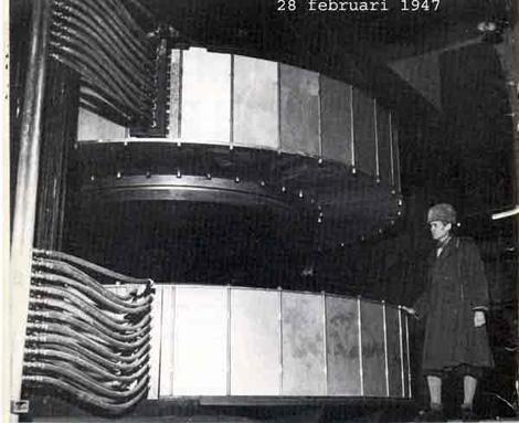 Accelerator physics in Uppsala since 1950 The building of the