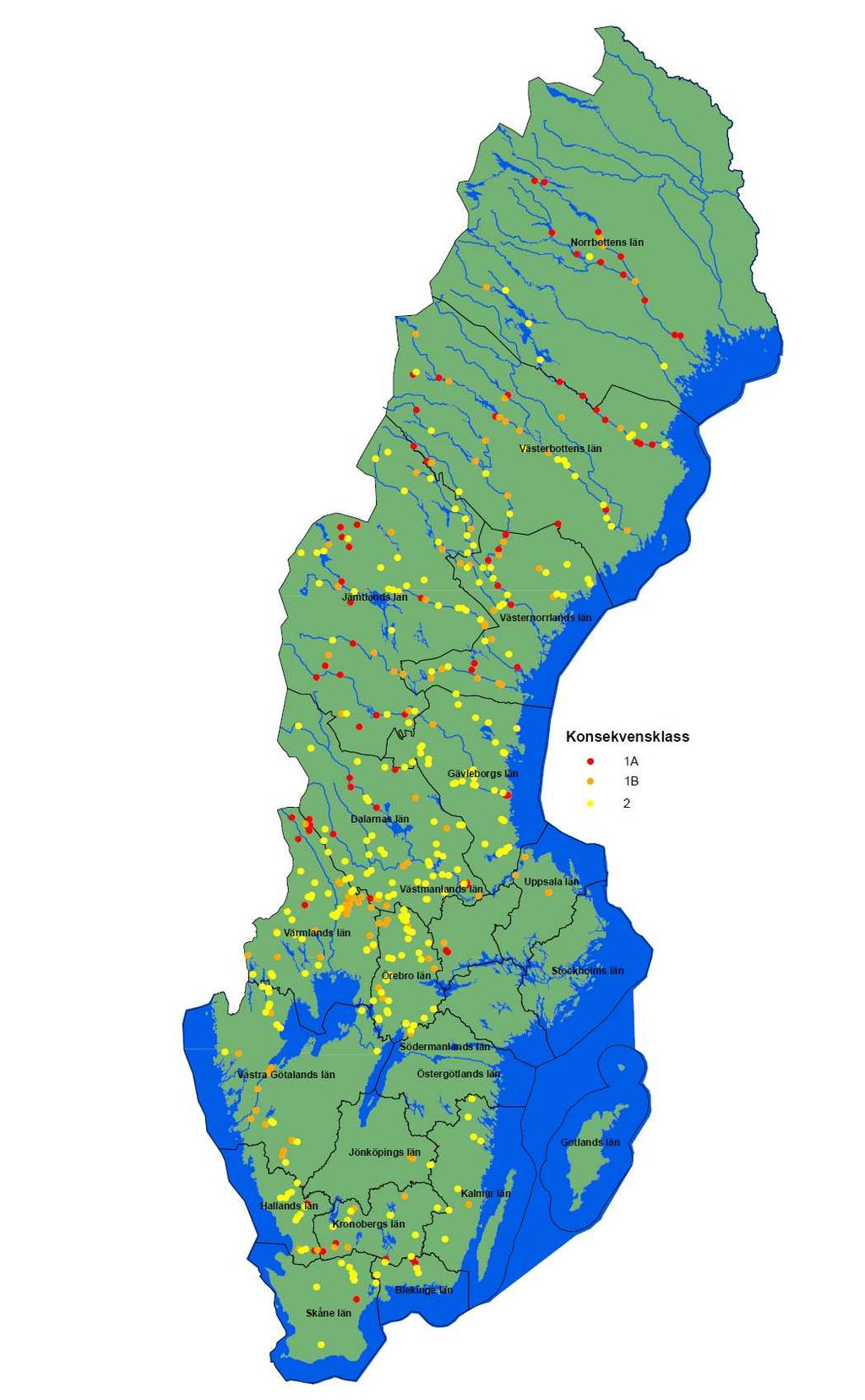 dammbrott > Ett dammbrott i en stor damm får inte hända men det kan inte uteslutas!