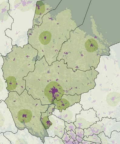 Kommunernas utveckling Kommuner Befolkning 2010 Befolkning 2016 Procentuell förändring Uppsala 197 787 214 559 8,5 Enköping 39 759 42 988 8,1 Östhammar 21 373