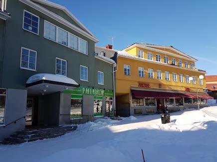 21 Bilden till vänster: Palladiumhuset och centrumhuset Bilden till höger: Kv. Grundläggaren 5.