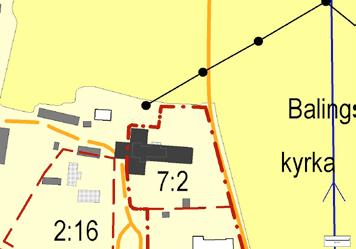 1. Fastighetsuppgifter Fastighetsdata Län: Uppsala län Landskap: Uppland Kommun: Uppsala Fastighet: Balingsta 7:2 Uttrycket för riksintresset är: - - Utdrag ur Fastighetskartan, Lantmäteriet