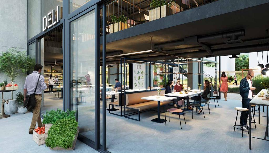 TÄBY MARKET med en restaurang i bottenplan blir livet aldrig tråkigt.