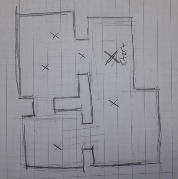 Appendix H - Resultat från undersökningen Del 2 Deltagare 2 Spelomgång 1 (Tid = 8:10 min) 1. Vad är din spontana reaktion till spelet? Häftigt, men svårt.