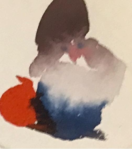 mitt i texten, de är lite yr i