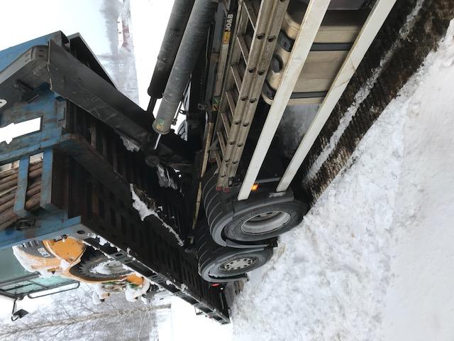 en vanligt, ty snön har kommit.