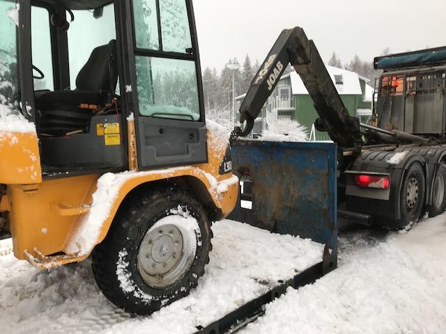 snö för hand är heller inte en