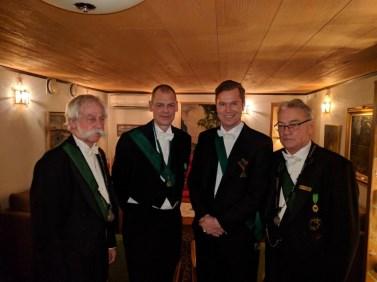 bröder ifrån vår order att besöka andra loger runt om landet.