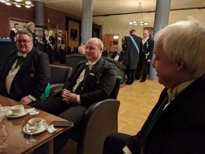 Resan gick bra och Mats erhöll sin nya grad så allt var till belåtenhet.