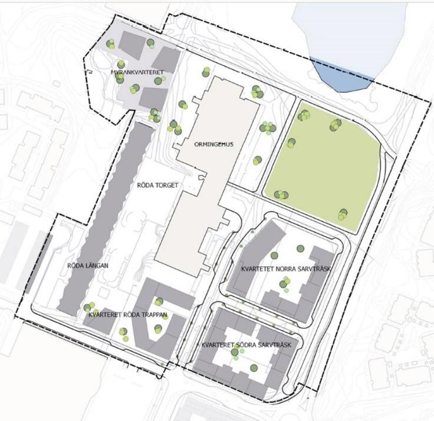 20 (38) bullerkällor bedöms vara att riktvärden för verksamhetsbuller följer zon A.