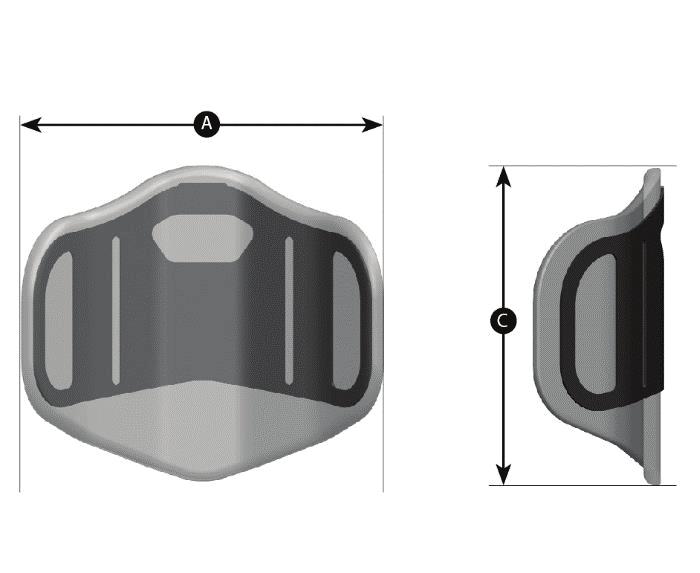 Storleksmatris Ride Java Back för Regular Ride Java Size -rygg Matrix Regular REGULAR DEEP D:Ryggdjup Total vikt på nummer Carrying Bärvikt*/ Article number Artikel- Weight*/ Onstolen** Chair