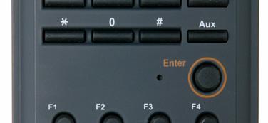 2 Key pad: Used for ID input and