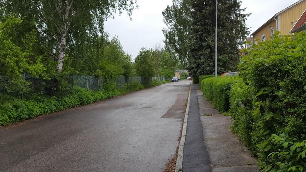 Bild 3. Bild av Norra Bangårdsgatan vid Filen 5 och 6 3.