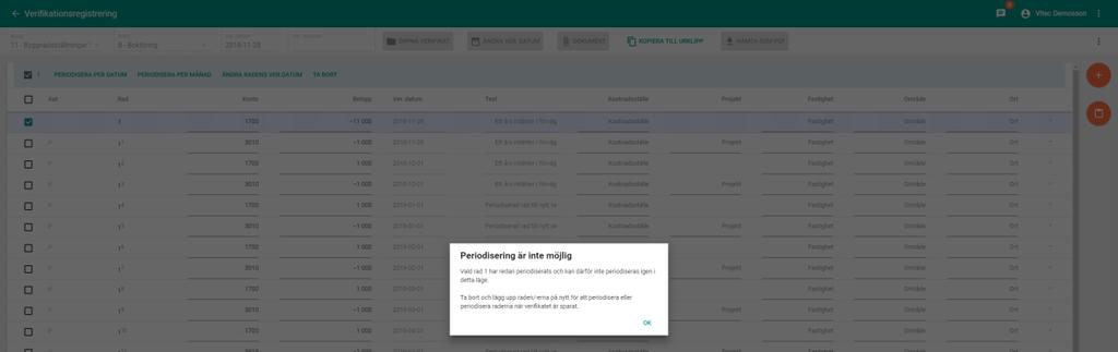 Nyhetsdokument Vitec Ekonomi inkl 3L Pro - Version x.