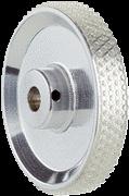 massiv axel 6 mm, omkrets 500 mm EF-MR006050R 2055225 luminiummäthjul med korsräfflad yta för massiv axel 6 mm, omkrets 200 mm EF-MR06200K 4084745