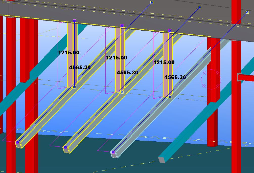 dimensioneras av programvaran. Dimensionering av träobjekt måste utföras manuellt.