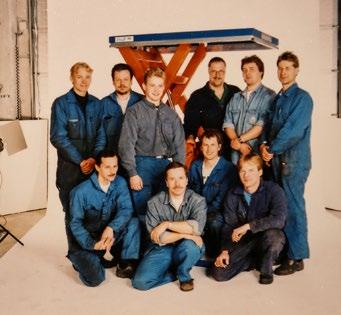 Det har hänt en hel del på EdmoLft sedan Stefan Berglund gjorde sn första arbetsdag aprl 1988.