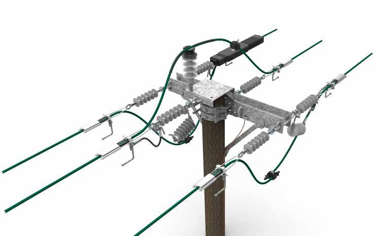 Avspänd konstruktion 2132 Strömbegränsare 2 5 7 1 6 6 3 12 4 11 13 9 8 OBS: Strömbegränsare som är avsedda för in/avspänningar inkluderar en isolator.