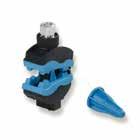 Vattentät penetrerande avgreningsklämma SLIW50 E-NUMMER TYP HUVUDLEDARE mm² AVGRENING mm² LEDAR DIAMETER mm VIKT (kg) PACK./ST 06 502 44 SLIW50 Al/Cu 10-50 Al/Cu 1.5-10 6.