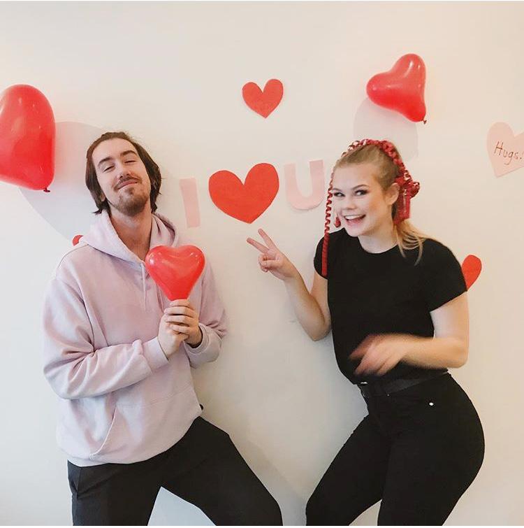 I bild från vänster: Richard och Elin.
