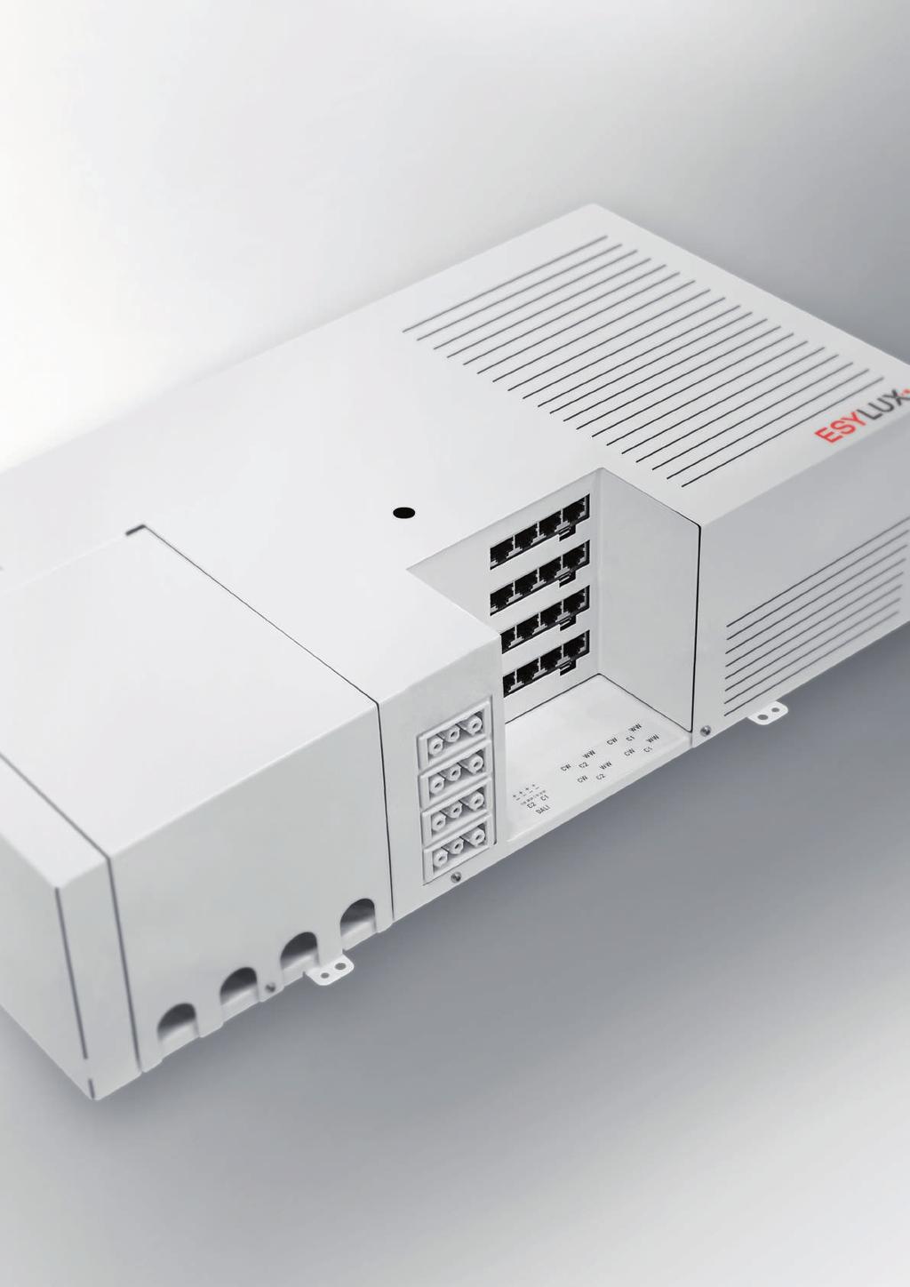 Strenhet för intelligent ljusautomation med plug-and-pla-installation Varianter med SmbiLogic-teknik för energieffektivt Human Centric Lighting Smarta fabriksinställningar för omedelbar driftsättning