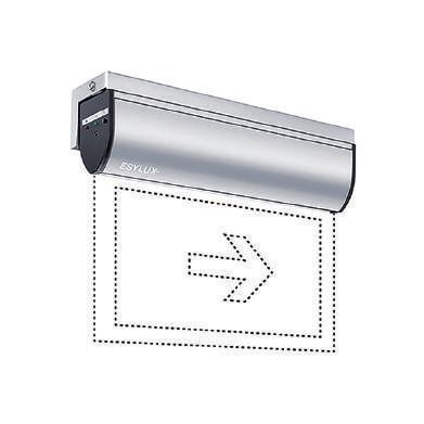 SLC/SLD NÖDBELYSNINGAR Batteridrivna nödbelsningar med 3 timmars brinntid och 25 (SLC) eller 32 m (SLD) avkänningsräckvidd Varianter för utanpåliggande montering på väggar, väggfästen, pendlar och